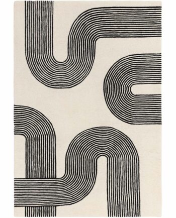 Asiatic rug Matrix 87 Arches Black